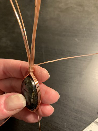 Kendra Austin's Sterling Wire Wrapped Bookmark - , Hair Accessories, Zipper Pulls, Christmas Ornaments, Wire Wrapping, Wrapping, Wire Wrapping Jewelry, Use the 9 length of 20ga half-round wire 