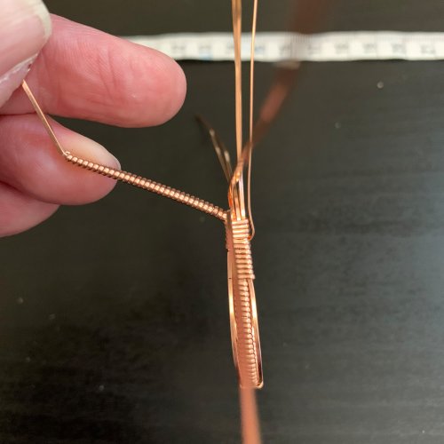 Kendra Austin's Classic Wire Wrapped Cabochon - Complete the Wrapping Wire, Classic Wire Jewelry, Wire Wrapping, Wrapping, Wire Wrapping Jewelry, Place a bend in the bail wires