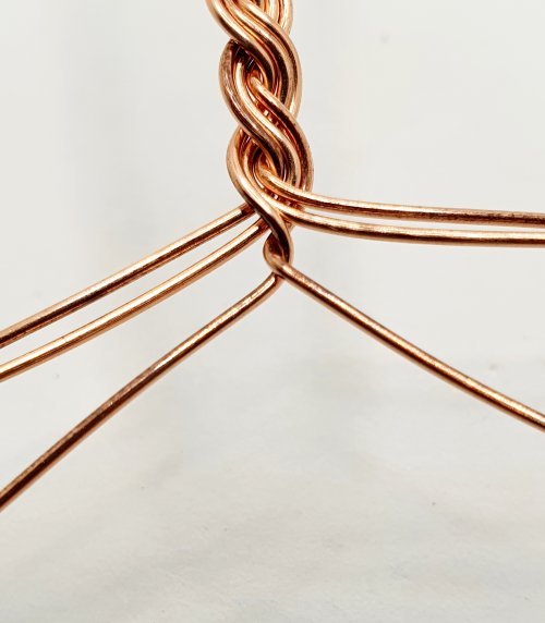 Natalie Patten's Wire Wrap a Chandelier Crystal - , Contemporary Wire Jewelry, Wire Wrapping, Wrapping, Wire Wrapping Jewelry, Weaving, Wire Weaving, Weaving Wire, Create a twisted braid