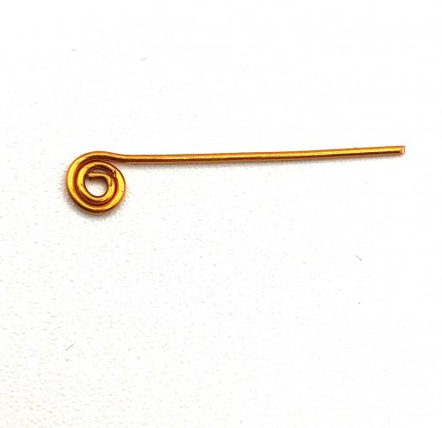 Kristal Wick's Icy Glacier Necklace - , Wire Jewelry Design, Design, make a spiral