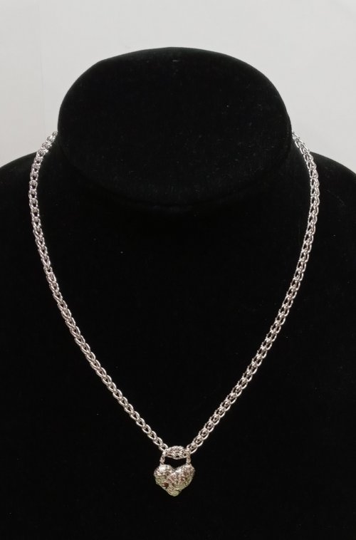 Judy Larson's Foxtail Chain aka Loop-in-Loop - , Contemporary Wire Jewelry, Making Chain, Chain Making , Butane Torch, Soldering, Solder, foxtail chain
