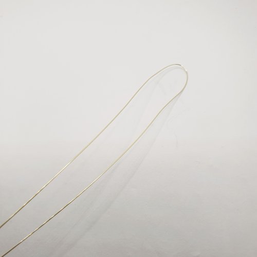 Natalie Patten's Beaded Wire Cross - , Contemporary Wire Jewelry, Wire Wrapping, Wrapping, Wire Wrapping Jewelry, fold the wire in half