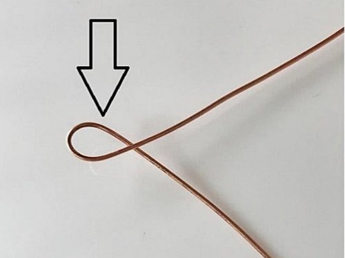 Erika Pal's Triple Strand Braided Wire Bracelet - , Contemporary Wire Jewelry, Wire Wrapping, Wrapping, Wire Wrapping Jewelry, Weaving, Wire Weaving, Weaving Wire, cross the wires to make a loop