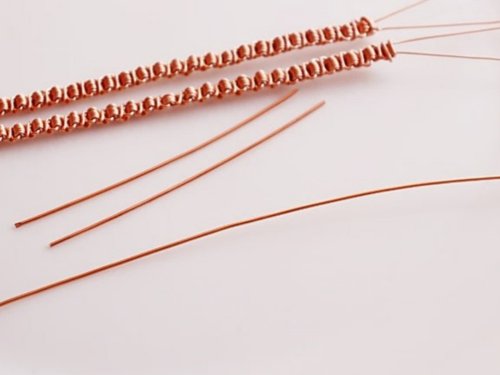 Erika Pal's Triple Strand Braided Wire Bracelet - , Contemporary Wire Jewelry, Wire Wrapping, Wrapping, Wire Wrapping Jewelry, Weaving, Wire Weaving, Weaving Wire, cut an 8 inch piece of wire