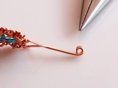 Erika Pal's Triple Strand Braided Wire Bracelet - , Contemporary Wire Jewelry, Wire Wrapping, Wrapping, Wire Wrapping Jewelry, Weaving, Wire Weaving, Weaving Wire, make small loops