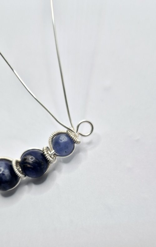 Natalie Patten's Graduated Bead Component - , Contemporary Wire Jewelry, Wire Wrapping, Wrapping, Wire Wrapping Jewelry, wrap the core wire