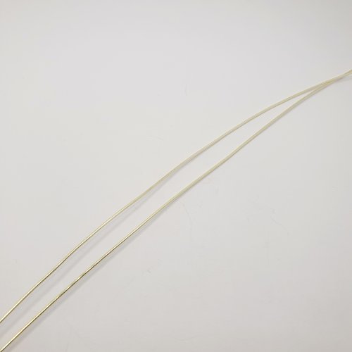 Natalie Patten's Simple Beaded Bangle Bracelet - , Contemporary Wire Jewelry, Wire Wrapping, Wrapping, Wire Wrapping Jewelry, 9 inches of wire