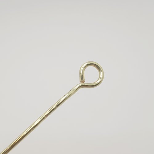 Natalie Patten's Simple Beaded Bangle Bracelet - , Contemporary Wire Jewelry, Wire Wrapping, Wrapping, Wire Wrapping Jewelry, form a simple loop