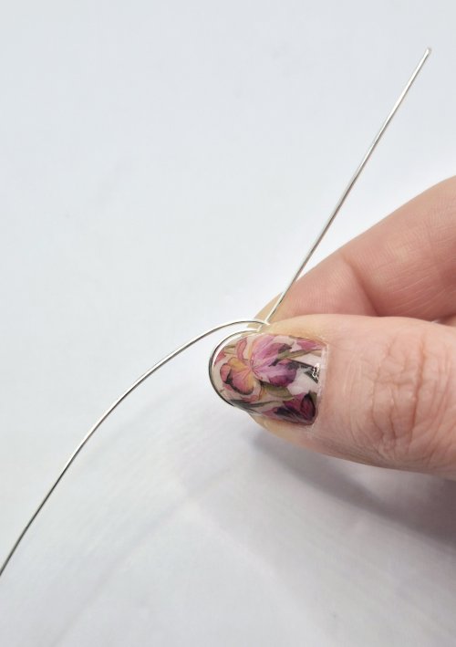 Natalie Patten's Birds Nest Pendant - , Contemporary Wire Jewelry, Wire Wrapping, Wrapping, Wire Wrapping Jewelry, Weaving, Wire Weaving, Weaving Wire, Create a divot