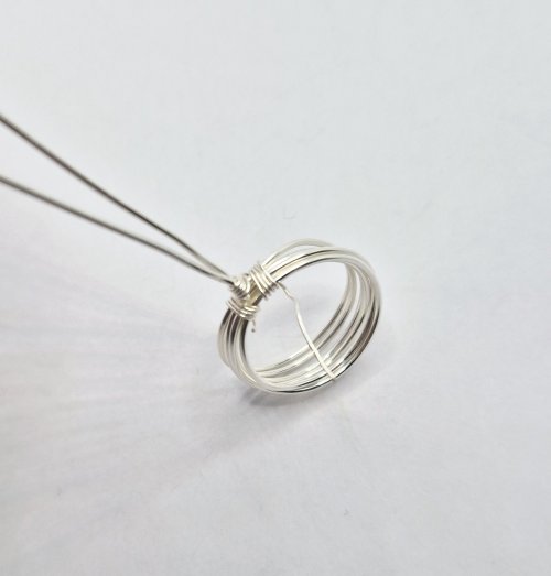 Natalie Patten's Lotus Pendant - , Contemporary Wire Jewelry, Wire Wrapping, Wrapping, Wire Wrapping Jewelry, repeat