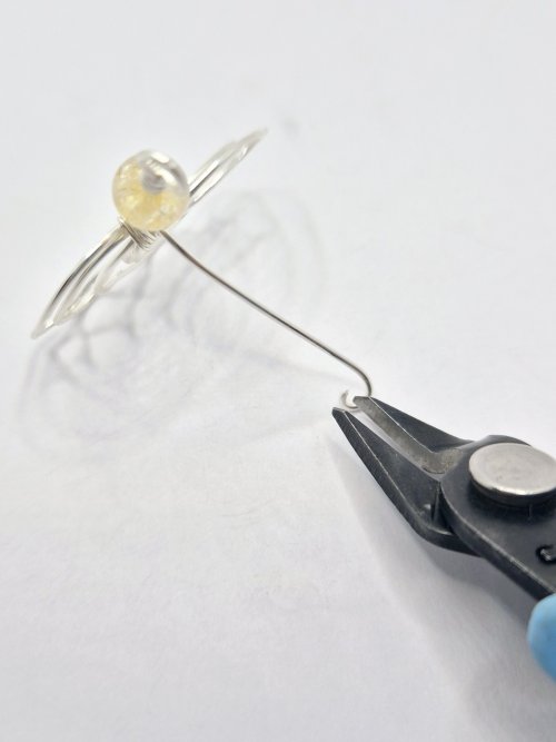 Natalie Patten's Lotus Pendant - , Contemporary Wire Jewelry, Wire Wrapping, Wrapping, Wire Wrapping Jewelry, Trim
