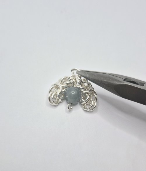 Natalie Patten's Romanov Chainmaille Pendant - , Chain Maille Jewelry, Beads, Chain Maille, chain mail, chainmaille, chainmail, , Add another section