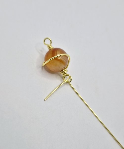 Natalie Patten's Planet Jewellery - , Contemporary Wire Jewelry, Wire Wrapping, Wrapping, Wire Wrapping Jewelry, attach underneath the planet bead