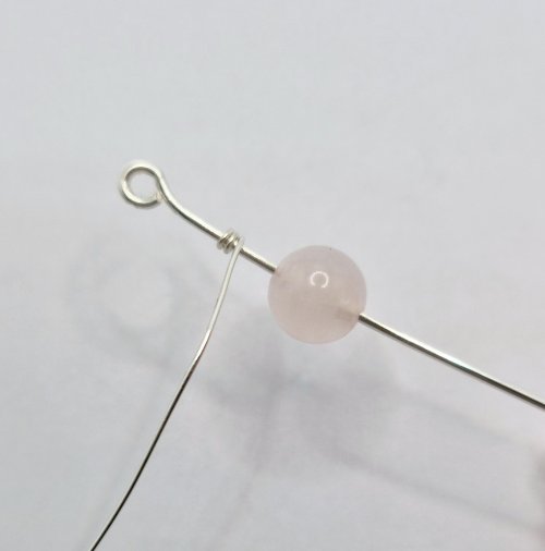 Natalie Patten's Herringbone Weave Connectors - , Contemporary Wire Jewelry, Making Chain, Chain Making , Findings, Clasps, Components, Wire Wrapping, Wrapping, Wire Wrapping Jewelry, Cut off the tail end