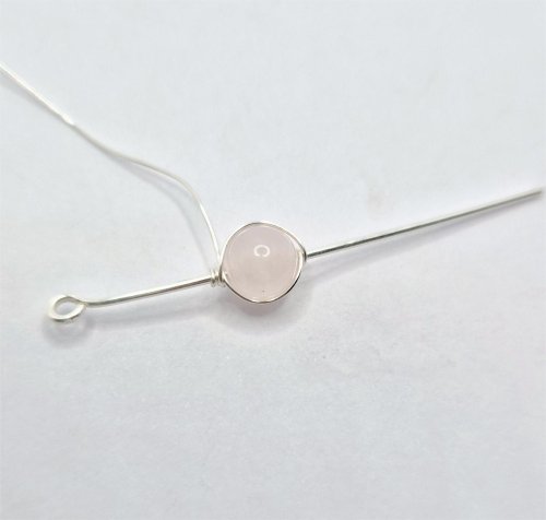 Natalie Patten's Herringbone Weave Connectors - , Contemporary Wire Jewelry, Making Chain, Chain Making , Findings, Clasps, Components, Wire Wrapping, Wrapping, Wire Wrapping Jewelry, Bring the weaving wire back around
