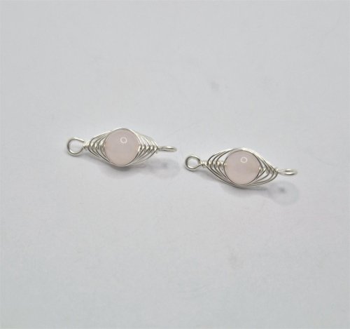 Natalie Patten's Herringbone Weave Connectors - , Contemporary Wire Jewelry, Making Chain, Chain Making , Findings, Clasps, Components, Wire Wrapping, Wrapping, Wire Wrapping Jewelry, Connect onto each other