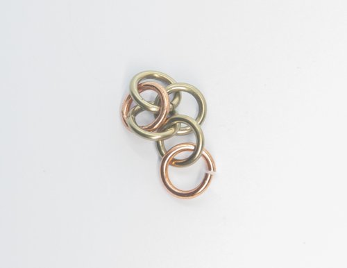 Kylie Jones's Viper Chain Maille Earrings - , Chain Maille Jewelry, Chain Maille, chain mail, chainmaille, chainmail, , Take an open ring 