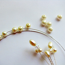 Albina Manning's Endless Summer Necklace - , Contemporary Wire Jewelry, Wire Wrapping, Wrapping, Wire Wrapping Jewelry, symmetrical and asymmetrical