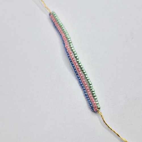 Natalie Patten's Twisted Seedbead Earrings - , Contemporary Wire Jewelry, Loops, Wire Loop, Wrapped Wire Loop, Beads, , , Twist the other end