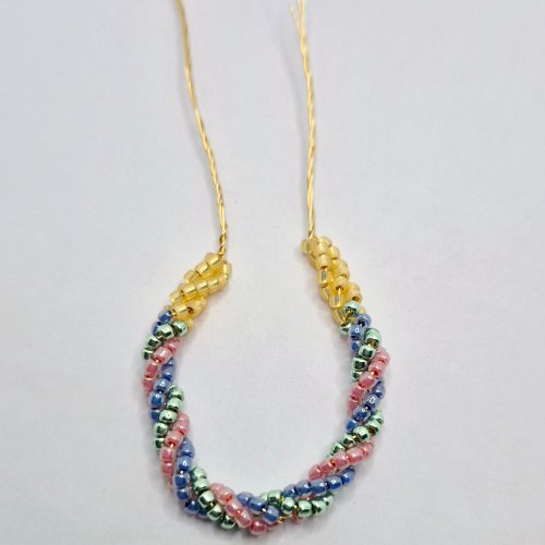 Natalie Patten's Twisted Seedbead Earrings - , Contemporary Wire Jewelry, Loops, Wire Loop, Wrapped Wire Loop, Beads, , , Shape the seed