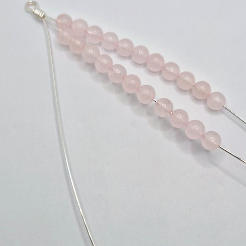 Natalie Patten's Half Wrist Wrap Bracelet  - , Contemporary Wire Jewelry, Loops, Wire Loop, Wrapped Wire Loop, , Add beads to the two other wire ends.