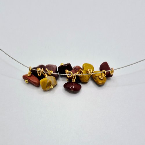Natalie Patten's Wrapped Loop Charm Bramble - , Beading, Loops, Wire Loop, Wrapped Wire Loop, Design, Beads, Add 10 pin charms 