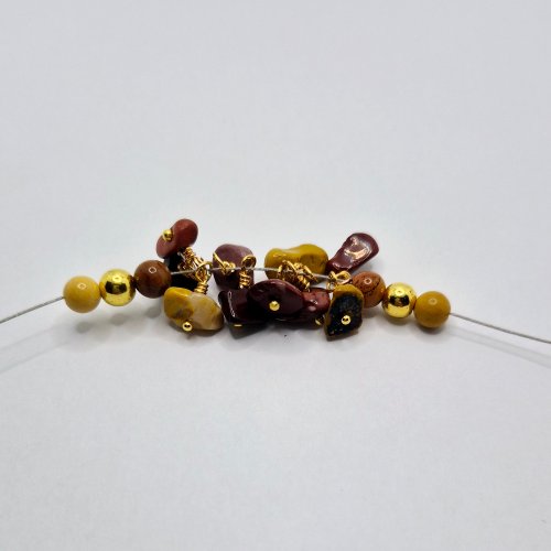 Natalie Patten's Wrapped Loop Charm Bramble - , Beading, Loops, Wire Loop, Wrapped Wire Loop, Design, Beads, Add on additional beads 