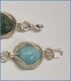 Judy Larson's Scarab Bracelet - , Contemporary Wire Jewelry, Coiling, Coiling Wire, Wire Coiling, Wire Wrapping, Wrapping, Wire Wrapping Jewelry, Attach closure pieces.
