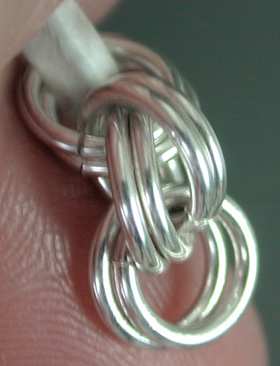 Marilyn Gardiner's Double Spiral Chainmail Weave Earrings - , Chain Maille Jewelry, Making Chain, Chain Making , Working chainmail pattern
