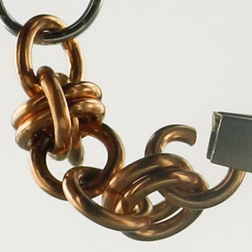 Marilyn Gardiner's Barrel Weave Bracelet - , Chain Maille Jewelry, Making Chain, Chain Making , Connect with jump ring and flat nose pliers