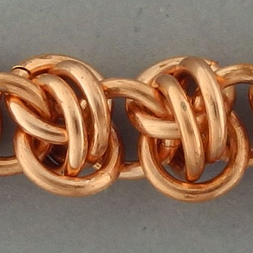 Marilyn Gardiner's Barrel Weave Bracelet - , Chain Maille Jewelry, Making Chain, Chain Making , Completed barrels