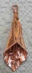 Judy Larson's Calla Lily Earrings - , Metalwork, Dapping, Dapping Jewelry, Filing, Finishing, Oxidizing Wire, Oxidizing, Antiquing Wire, Antiquing, Texturing, Tumbling, Tumble, Tumbling Jewelry, Butane Torch, Soldering, Solder, Wire wrapped loop