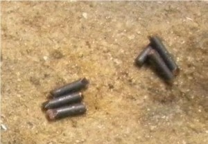 Judy Larson's Tab Style Pendant - , Metalwork, Coiling, Coiling Wire, Wire Coiling, Cutting, Cutting Tool, Cutters, Dapping, Dapping Jewelry, Filing, Finishing, How To Punch Holes, Hole Punching, Punch A Hole, Oxidizing Wire, Oxidizing, Antiquing Wire, Antiquing, Riveting, Riveting Techniques, Wire Rivets, Sawing, Saw, Wire Saw, Texturing, Butane Torch, Soldering, Solder, 20 gauge wire pieces