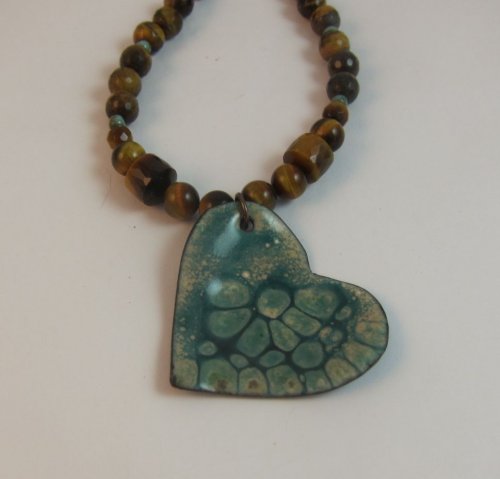 Karen Meador, Ph.D.'s Torch Fired Separation Enamel - , Enameling, Enamel Jewelry Supplies, Enamel, Enameling, Enameled Jewelry, add a jump ring to hang