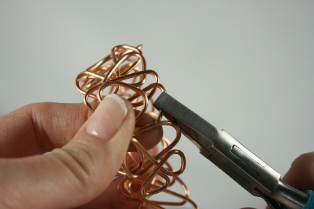 Patti Bullard's Right Angles Cuff - , Classic Wire Jewelry, Wire Wrapping, Wrapping, Wire Wrapping Jewelry, 