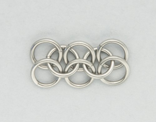 Kylie Jones's Stainless Steel 4-in-1 Bracelet - , Chain Maille Jewelry, Making Chain, Chain Making , To make the instructions easier I will number the columns from 1-7