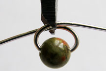 Albina Manning's Beaded Jump Rings - , Classic Wire Jewelry, Jump Rings, Jump Ring, Making Jump Rings, Using Flush Cutter on Sterling Silver Wire