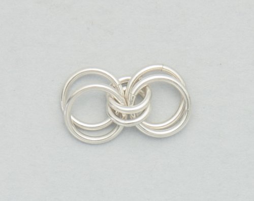 Kylie Jones's Helm Chain Pendant - , Chain Maille Jewelry, Making Chain, Chain Making , Arrange the rings 