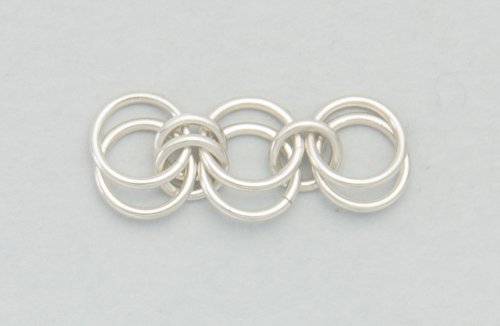 Kylie Jones's Helm Chain Pendant - , Chain Maille Jewelry, Making Chain, Chain Making , Continue to add links