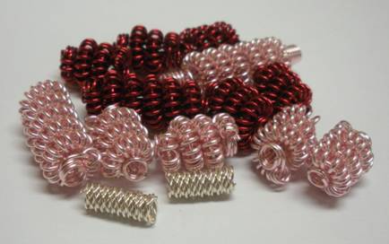 Judy Larson's How to Make a Wire Coil and Bead - , Classic Wire Jewelry, Coiling, Coiling Wire, Wire Coiling, Findings, Clasps, Components, Wire Wrapping, Wrapping, Wire Wrapping Jewelry, Coil beads