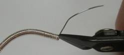 Judy Larson's How to Make a Wire Coil and Bead - , Classic Wire Jewelry, Coiling, Coiling Wire, Wire Coiling, Findings, Clasps, Components, Wire Wrapping, Wrapping, Wire Wrapping Jewelry, Trimming 24 gauge wire