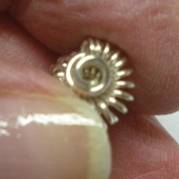 Judy Larson's How to Make a Wire Coil and Bead - , Classic Wire Jewelry, Coiling, Coiling Wire, Wire Coiling, Findings, Clasps, Components, Wire Wrapping, Wrapping, Wire Wrapping Jewelry, Tucked end of coil bead