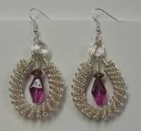 Judy Larson's How to Make a Wire Coil and Bead - , Classic Wire Jewelry, Coiling, Coiling Wire, Wire Coiling, Findings, Clasps, Components, Wire Wrapping, Wrapping, Wire Wrapping Jewelry, Coil earrings