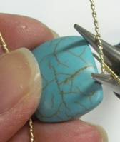 Judy Larson's Coiled Wire Jewelry Series  Part 3 - Focal Bead Bracelet - , Contemporary Wire Jewelry, Coiling, Coiling Wire, Wire Coiling, Loops, Wire Loop, Wrapped Wire Loop, Spirals, Wire Spiral, Spiral Wire Wrap, Wire Wrapping, Wrapping, Wire Wrapping Jewelry, , Using round nose pliers