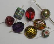 Judy Larson's Coiled Wire Jewelry Series  Part 3 - Focal Bead Bracelet - , Contemporary Wire Jewelry, Coiling, Coiling Wire, Wire Coiling, Loops, Wire Loop, Wrapped Wire Loop, Spirals, Wire Spiral, Spiral Wire Wrap, Wire Wrapping, Wrapping, Wire Wrapping Jewelry, , Beads on wire
