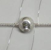 Judy Larson's Coiled Wire Jewelry Series  Part 3 - Focal Bead Bracelet - , Contemporary Wire Jewelry, Coiling, Coiling Wire, Wire Coiling, Loops, Wire Loop, Wrapped Wire Loop, Spirals, Wire Spiral, Spiral Wire Wrap, Wire Wrapping, Wrapping, Wire Wrapping Jewelry, , Securing bead