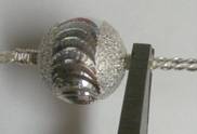 Judy Larson's Coiled Wire Jewelry Series  Part 3 - Focal Bead Bracelet - , Contemporary Wire Jewelry, Coiling, Coiling Wire, Wire Coiling, Loops, Wire Loop, Wrapped Wire Loop, Spirals, Wire Spiral, Spiral Wire Wrap, Wire Wrapping, Wrapping, Wire Wrapping Jewelry, , Using flat nose pliers