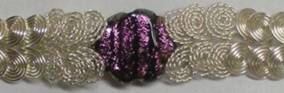 Judy Larson's Coiled Wire Jewelry Series  Part 3 - Focal Bead Bracelet - , Contemporary Wire Jewelry, Coiling, Coiling Wire, Wire Coiling, Loops, Wire Loop, Wrapped Wire Loop, Spirals, Wire Spiral, Spiral Wire Wrap, Wire Wrapping, Wrapping, Wire Wrapping Jewelry, , Graduated wire spirals