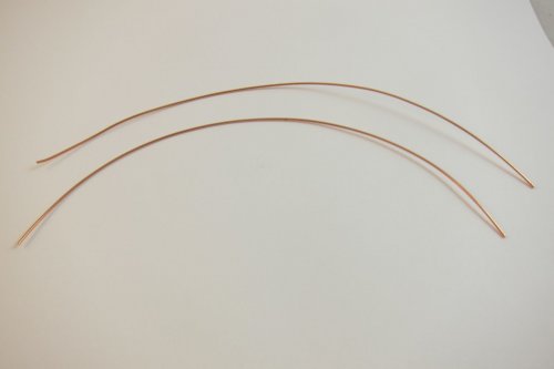 Karen Meador, Ph.D.'s Geometric Earrings - , Contemporary Wire Jewelry, Lashing, Wire Lashing, Findings, Clasps, Components, Loops, Wire Loop, Wrapped Wire Loop, Flush cut both ends 