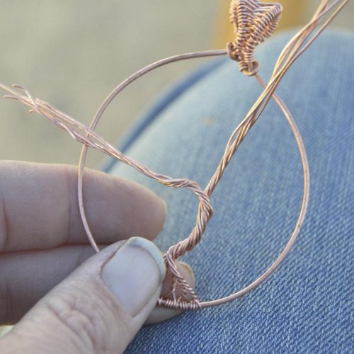 Deborah Kelly's Tree of Life Pendant - , Contemporary Wire Jewelry, Weaving, Wire Weaving, Weaving Wire, , tree of life